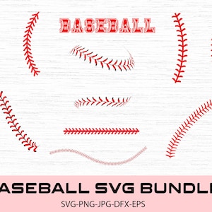 Baseball SVG bundle, Baseball Stitches svg, Baseball SVG Cut file,Baseball Monogram for Silhouette, Baseball Clipart Vector, Baseball Png