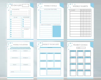 ADHD Planner Adult, ADHD Planner, ADHD Journal, Printable Adhd Planner, Adhd Planner Digital, Adhd Life Planner, Printable Adhd Planner