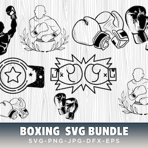 Boxing Gloves svg, Boxing Svg Bundle, Boxer Svg, Boxer Png, Boxing Clipart, Boxer Clipart, Boxing Shirt Svg