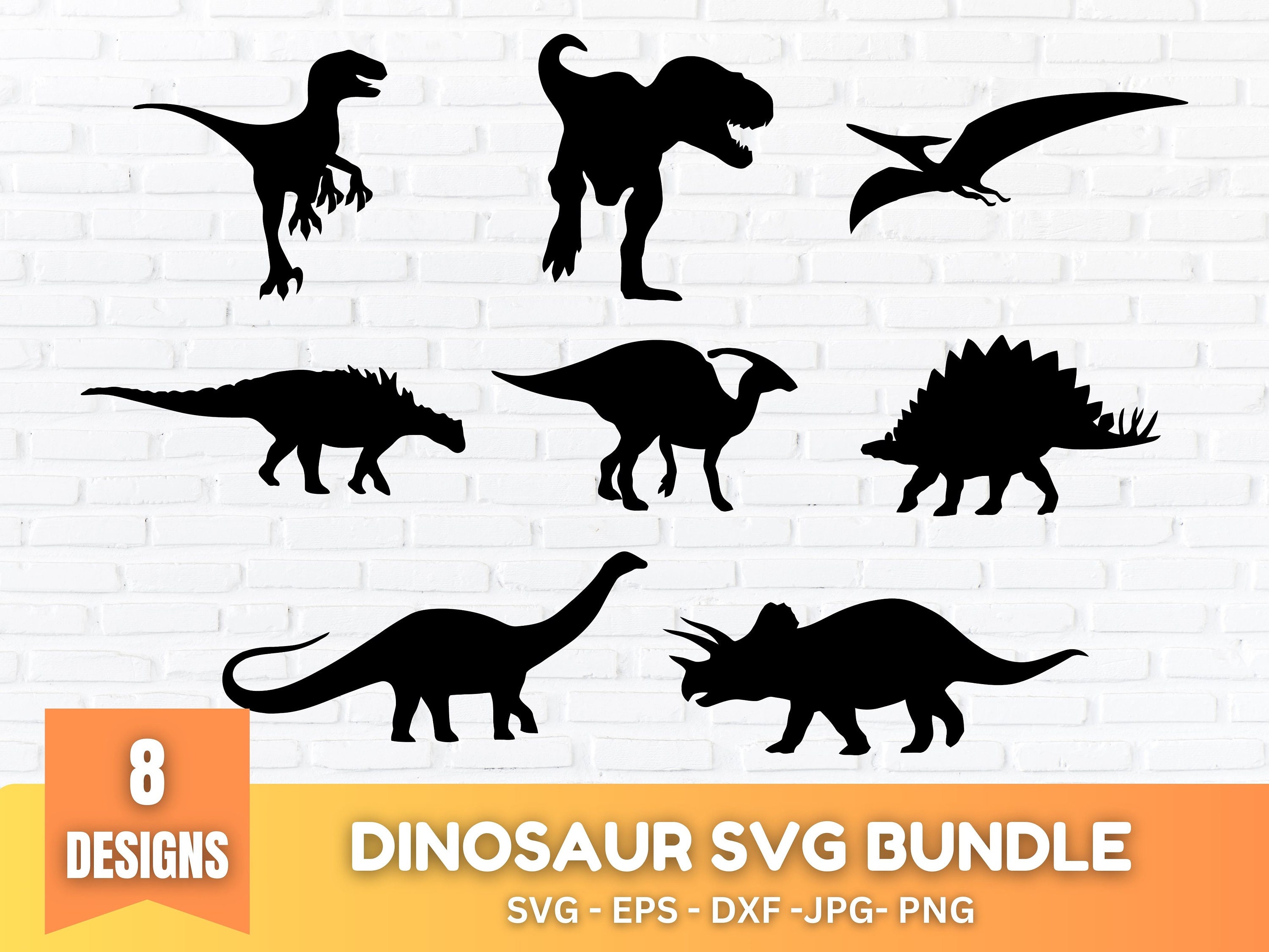 Dinosaur Svg Bundle, Cute Dinosaur Svg Bundle, Kids Dinosaur Svg Bundle ...