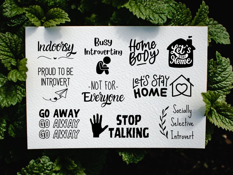 Introvert Svg Bundle, Introvert Svg, Introvert Png, Quote Svg Bundle ...