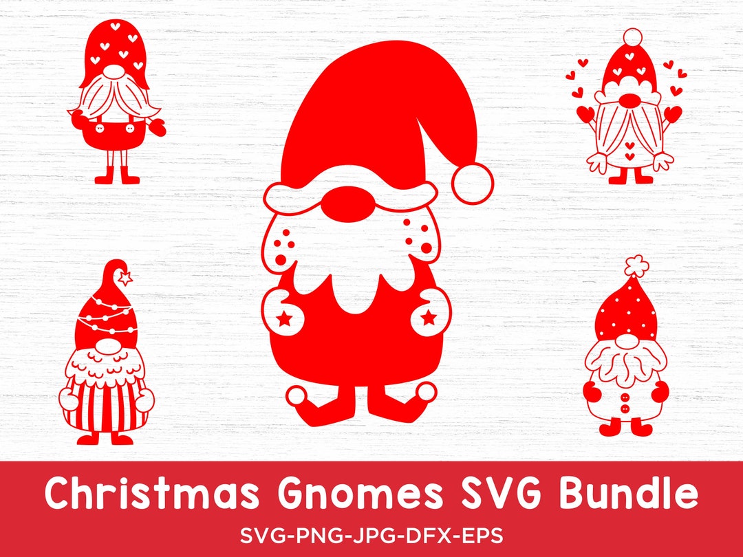 Christmas Gnome Bundle Svg, Gnomes Merry Christmas Svg, Gnomies Svg Cut ...