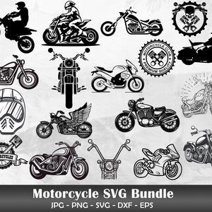 Motorcycle SVG Bundle, Motor Bike Svg, Motorcycle Clipart, Motorcycle Bundle, Motorcycle Files, Motor Bike Svg, Biker Svg, Motorcycle SVG