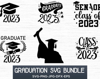 Graduation svg bundle, Graduation svg, png, Graduation cut files for cricut, Graduation png bundle, Graduate svg, Senior class svg bundle