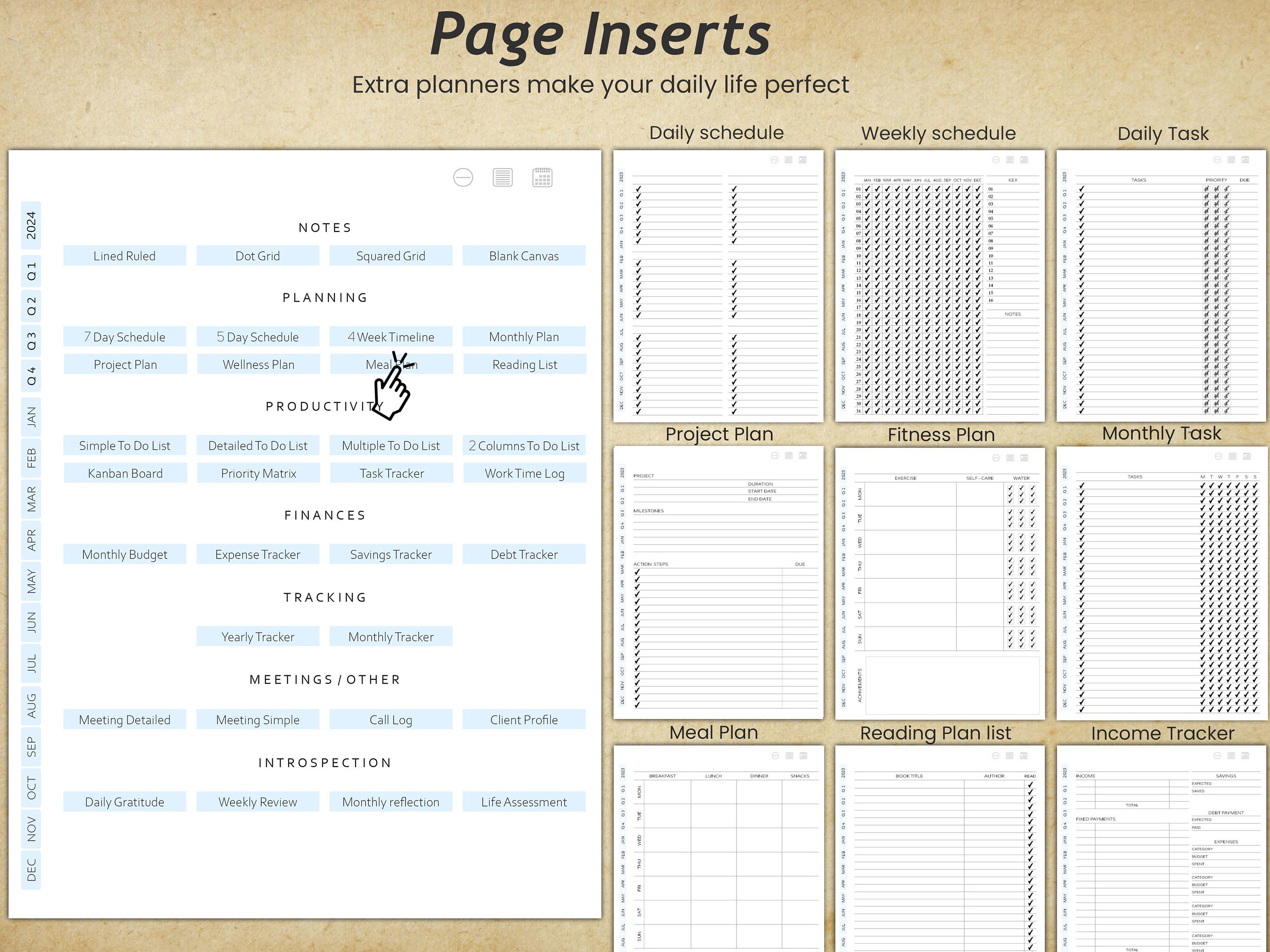 Kindle Scribe Daily Planner Bundle, Kindle Scribe Template, Kindle ...