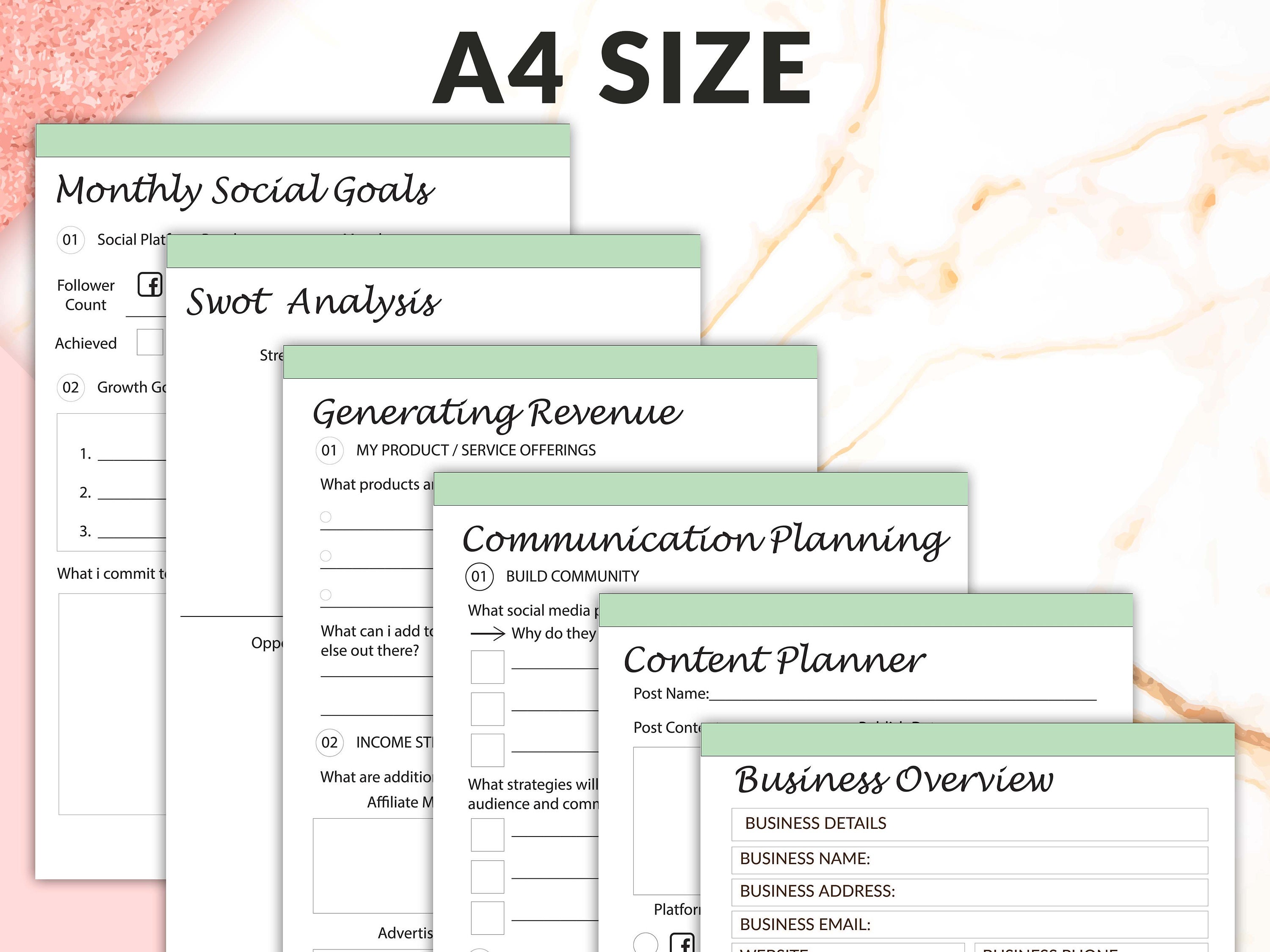 Printable Business Startup, Business Startup Checklist, Business ...