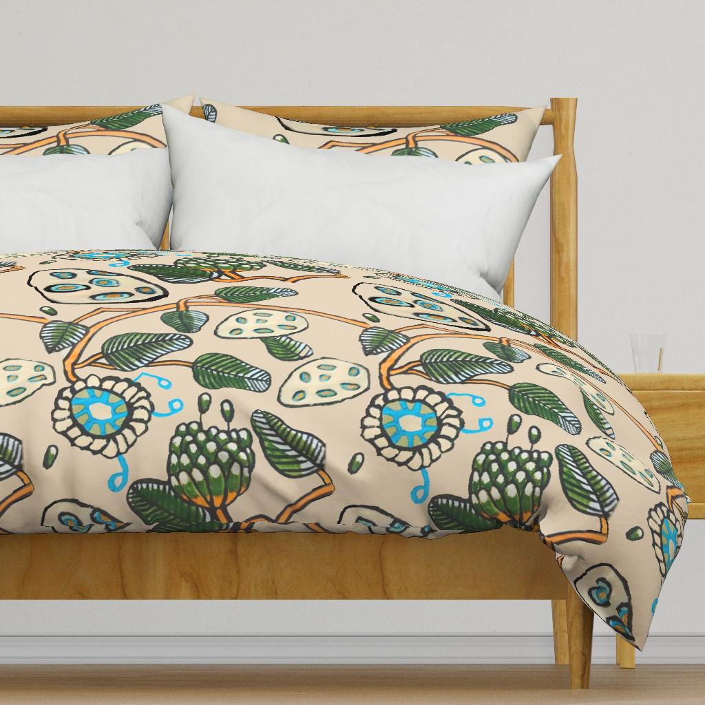 マリメッコ　Duvet cover & Pillow case Amazon.com: Marimekko - Queen Duvet Cover Set, 100% Soft Cotton
