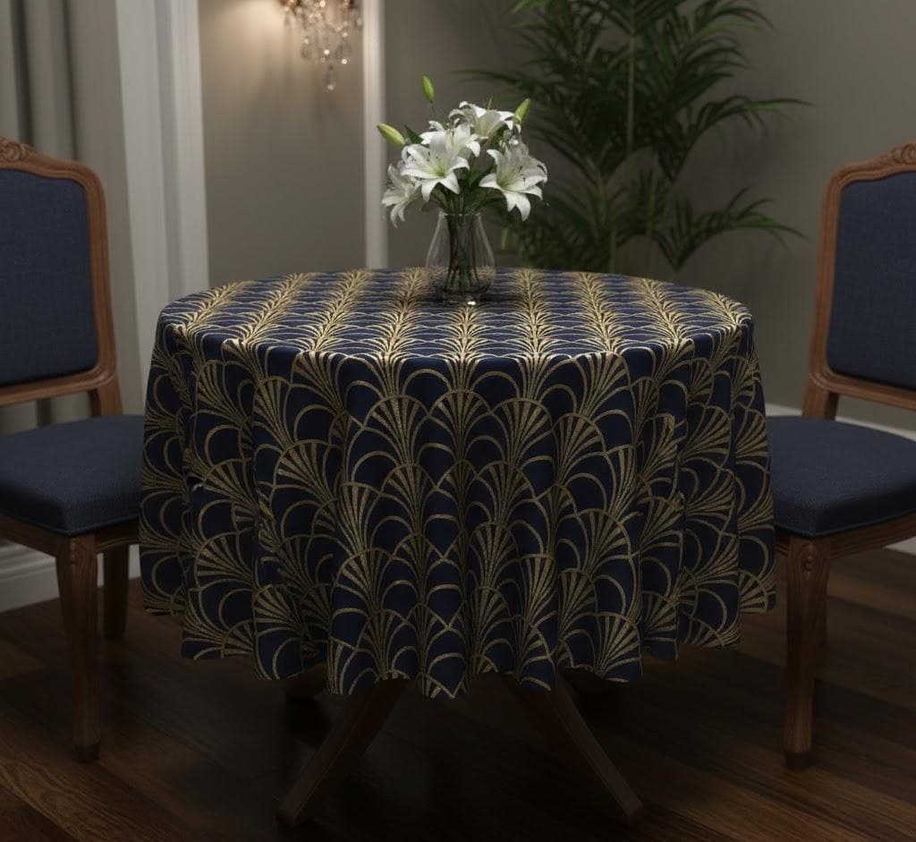 Nappe ovale coton rose tendre plumetis brodé et ses 8