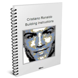 Instruções de construção de LEGO de Ronaldo LEGO