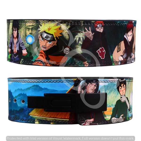 Naruto Lifting Belt Etsy