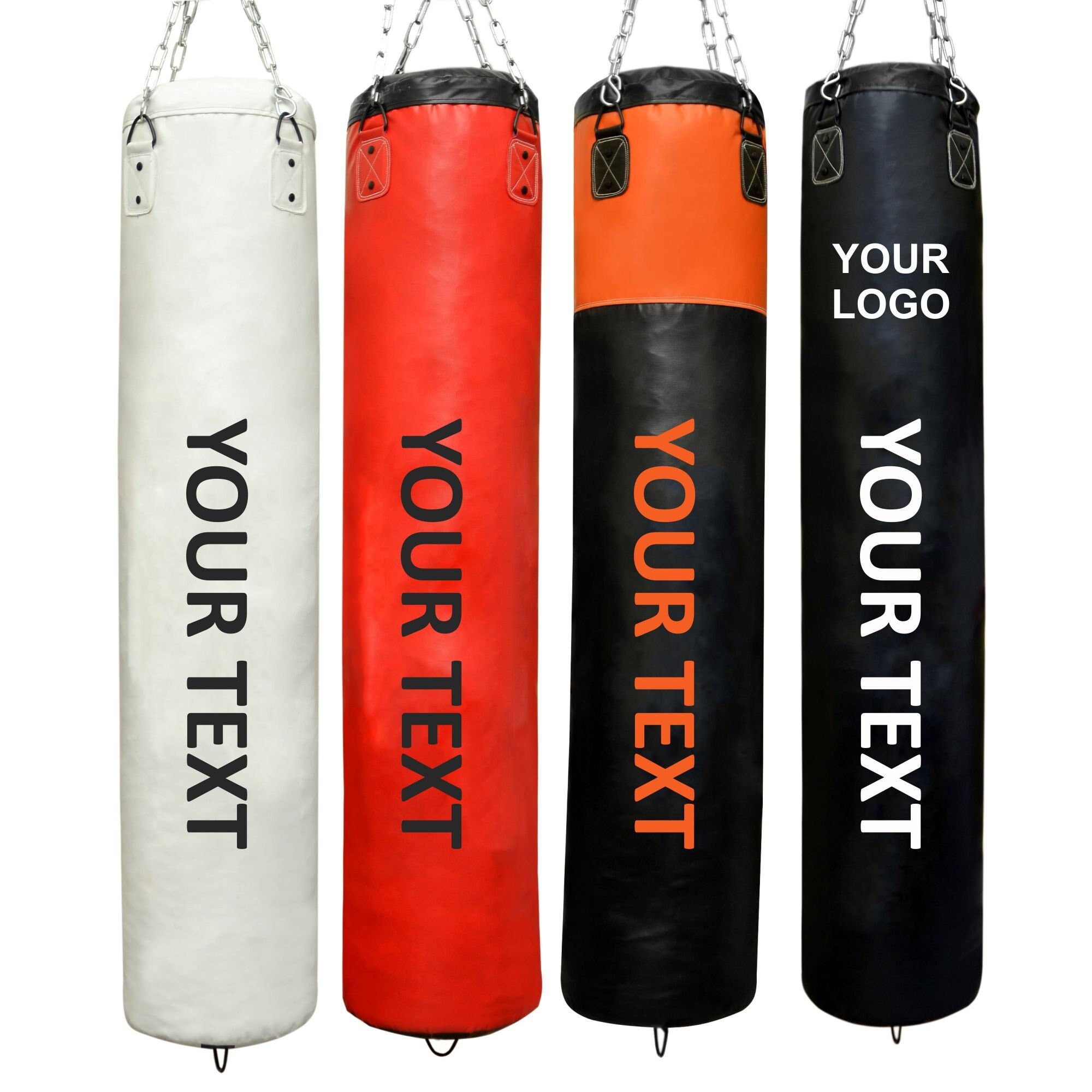 Buy Personalized Heavy Unfilled 3ft 4ft 5ft Boxing Punch Bags Online in India