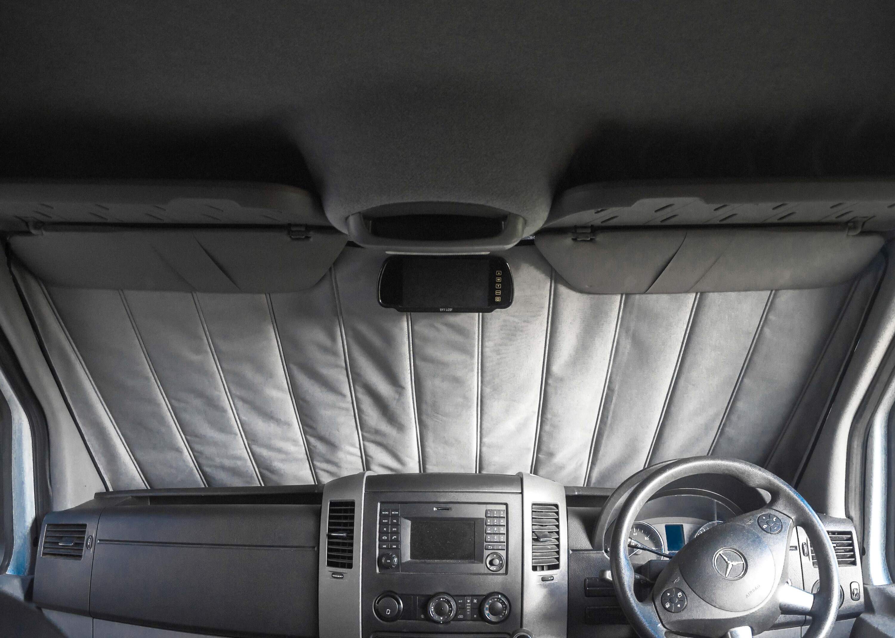 Mercedes Sprinter Campervan Insulated Windscreen Cover Etsy Australia