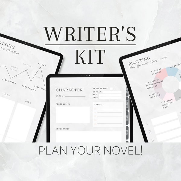 Book Writing Templates Plot Your Novel Story Plotting Sheets and Scene ...
