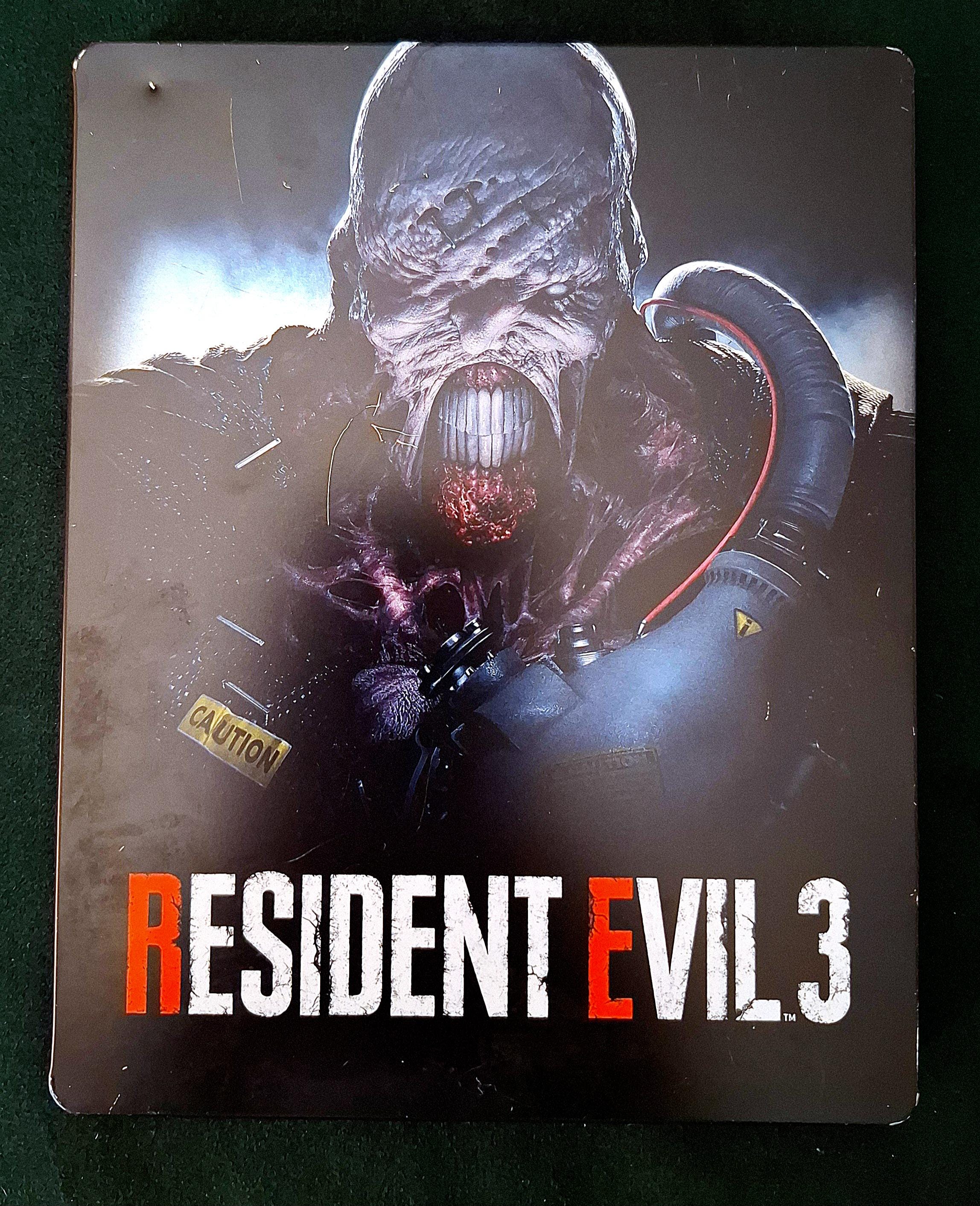 Resident Evil 3 Lenticular Limited Edition Steelbook Xbox One NEUF Scellé