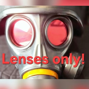 バイオハザード　ハンク　 ガスマスク 赤レンズ フィルター付き Hunk gas mask - Etsy 日本