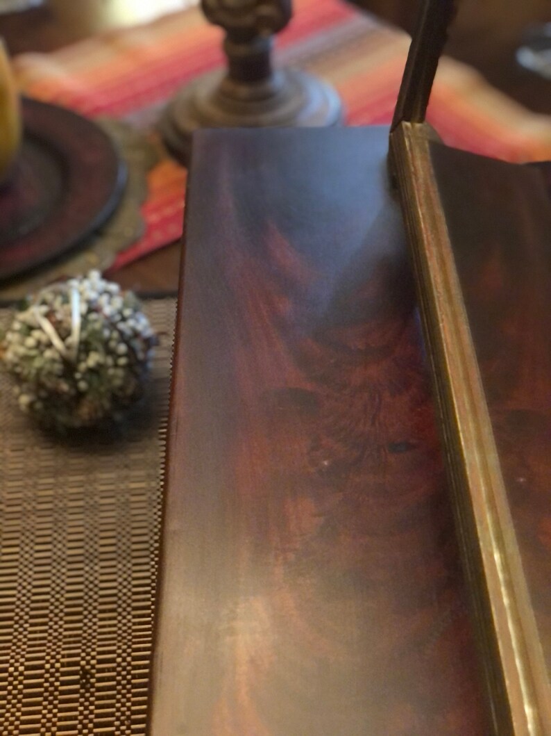 Vintage Dresser Top Vanity With Swivel Mirror Etsy