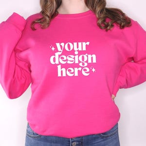 Gildan 18000 Mockup | Gildan Heliconia Sweatshirt Mockup | Sweatshirt Model Mockup | Gildan Heliconia | Crewneck Mockup | Gildan Sweatshirt