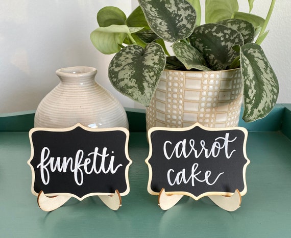 Custom Chalkboard Sign, Product Display Sign Wedding Decor, Custom Wedding Sign, Food Label, Event Decor, Mini Chalkboard Sign, Custom Decor
