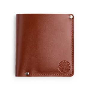 Cartera de cuero para hombre, hecha a mano, de la mejor calidad, de cuero genuino, ideal para aniversarios, padrinos de boda y cumpleaños.