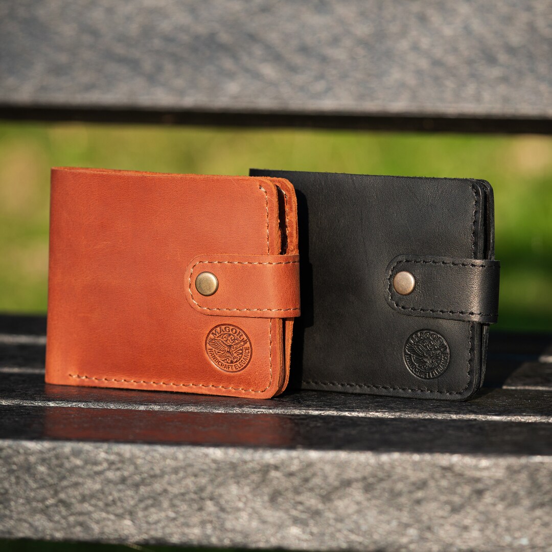 Minimalist Wallet, Genuine Leather, Coin Pouch and Card Holder ...