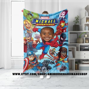 Jay Franco & Sons Jay Franco Marvel Spidey and His Amazing Friends Team  Spidey Throw Blanket 