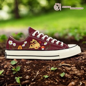 Converse with cartoons sale