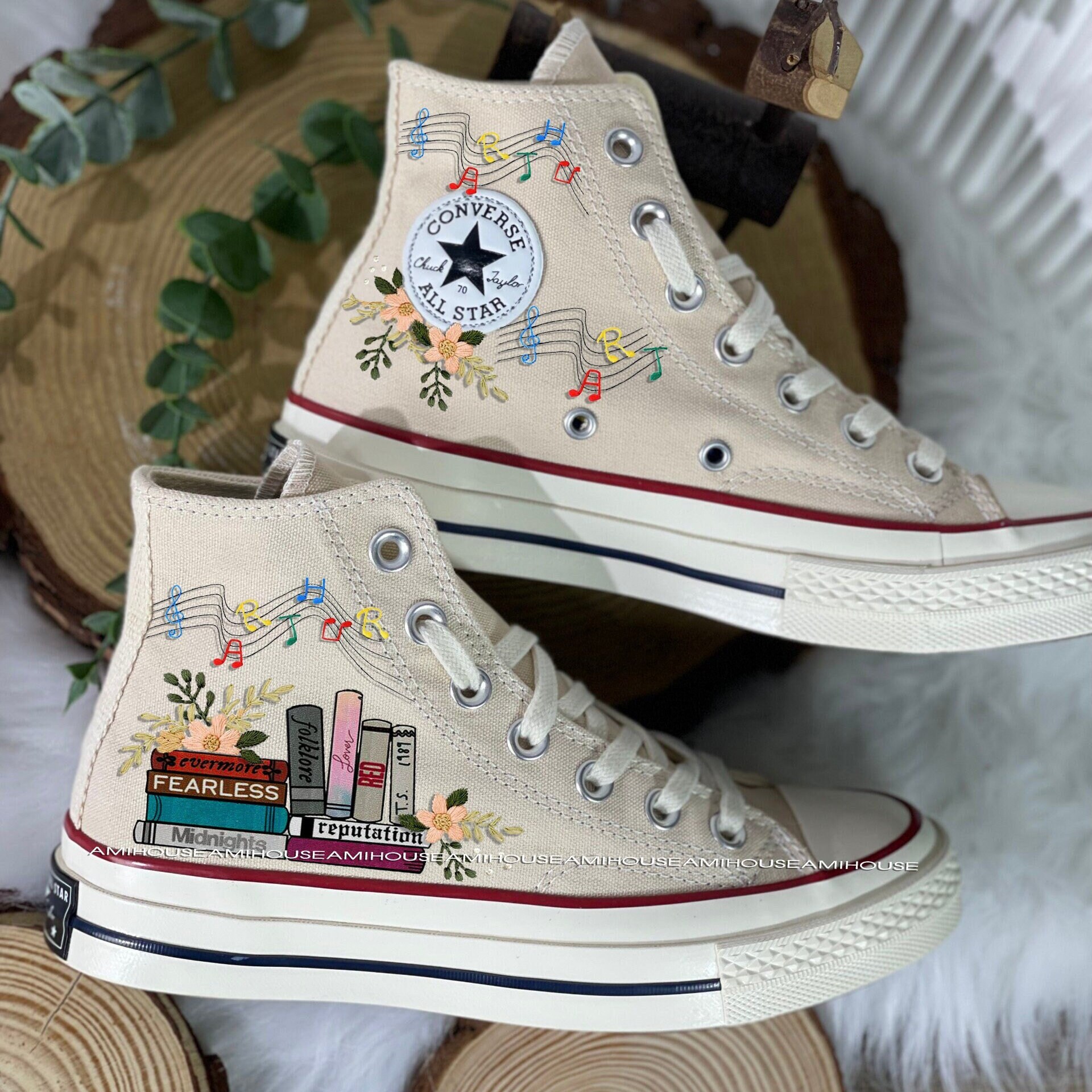 Funky Converse Shoes Etsy UK