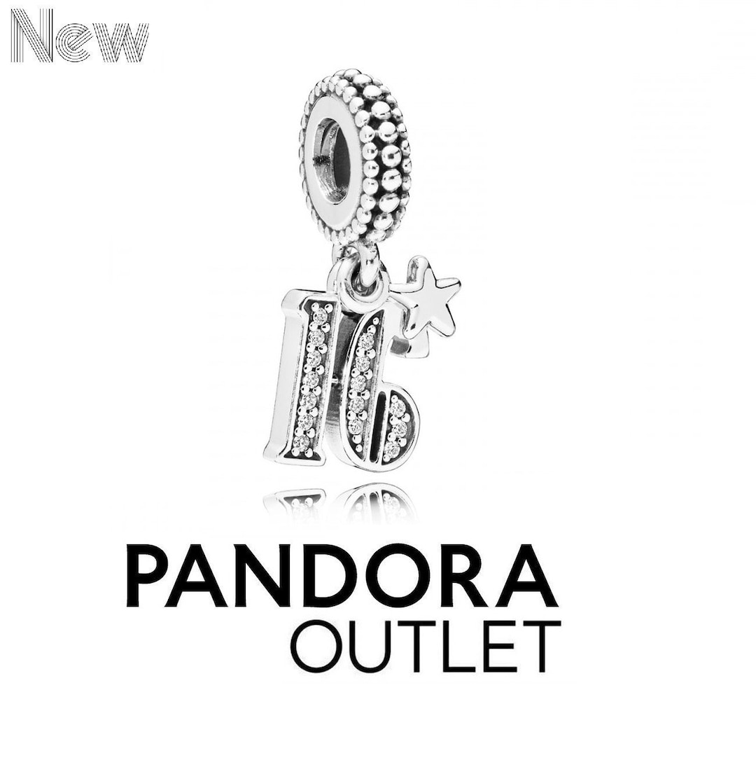 Pandora 16th Celebration Dangle Charm Dangle Charms for Bracelets