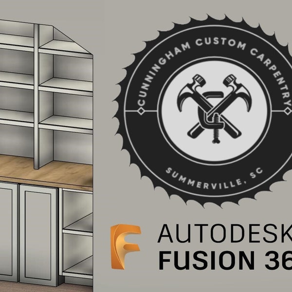 Fusion 360 Wood Working Project Design and Plans