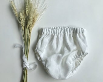 Pannolini a palloncino in lino per neonati: copri pannolino fatto a mano