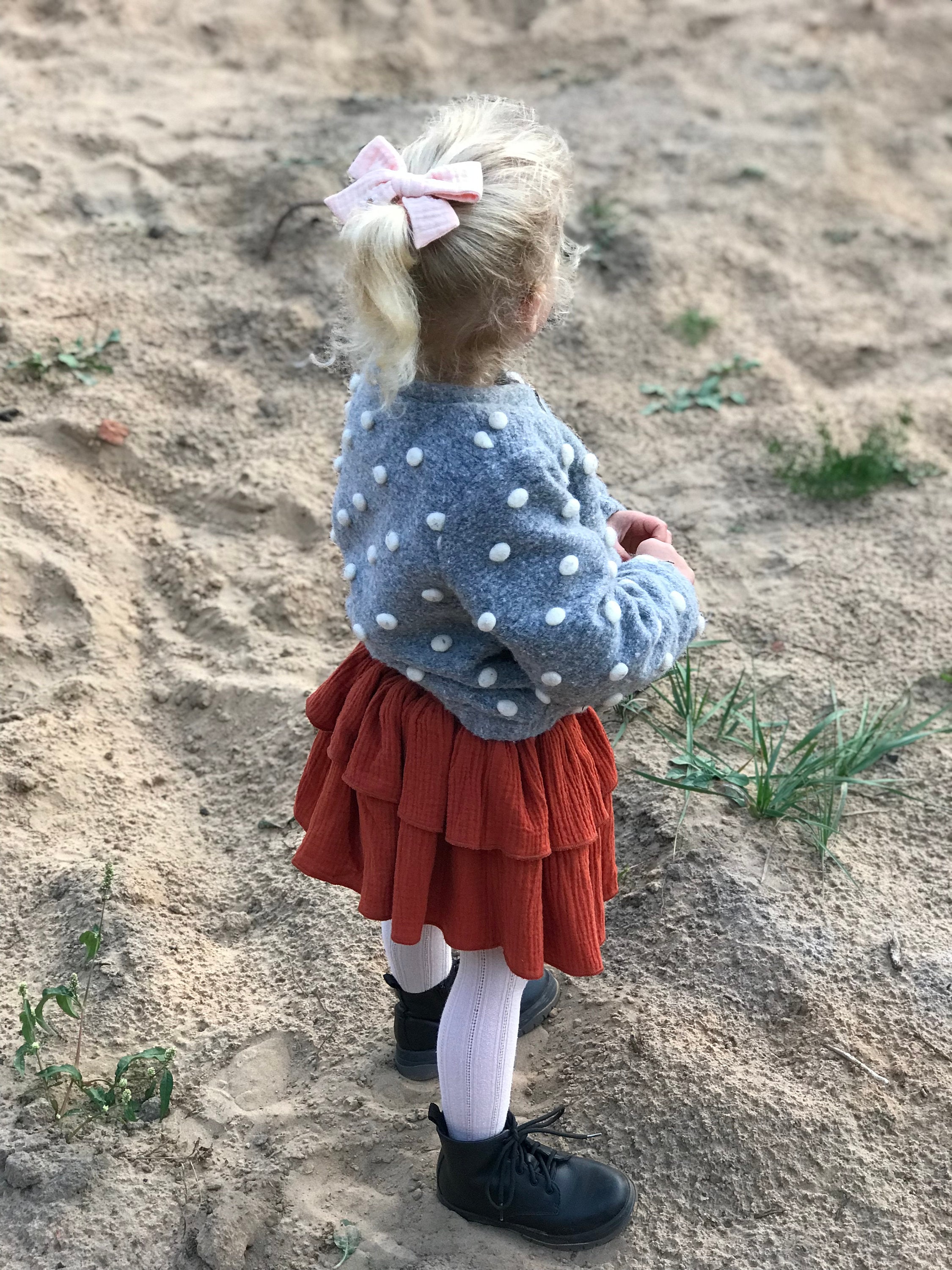 Girl Skirt Toddler Girl Skirt Cotton Skirt Little Girl Etsy