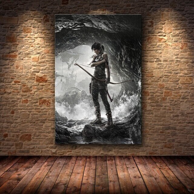 Affiche Film Lara Croft Tomb Raider – Plastifiée 65x90 Cm – Columbia Pictures 2001
