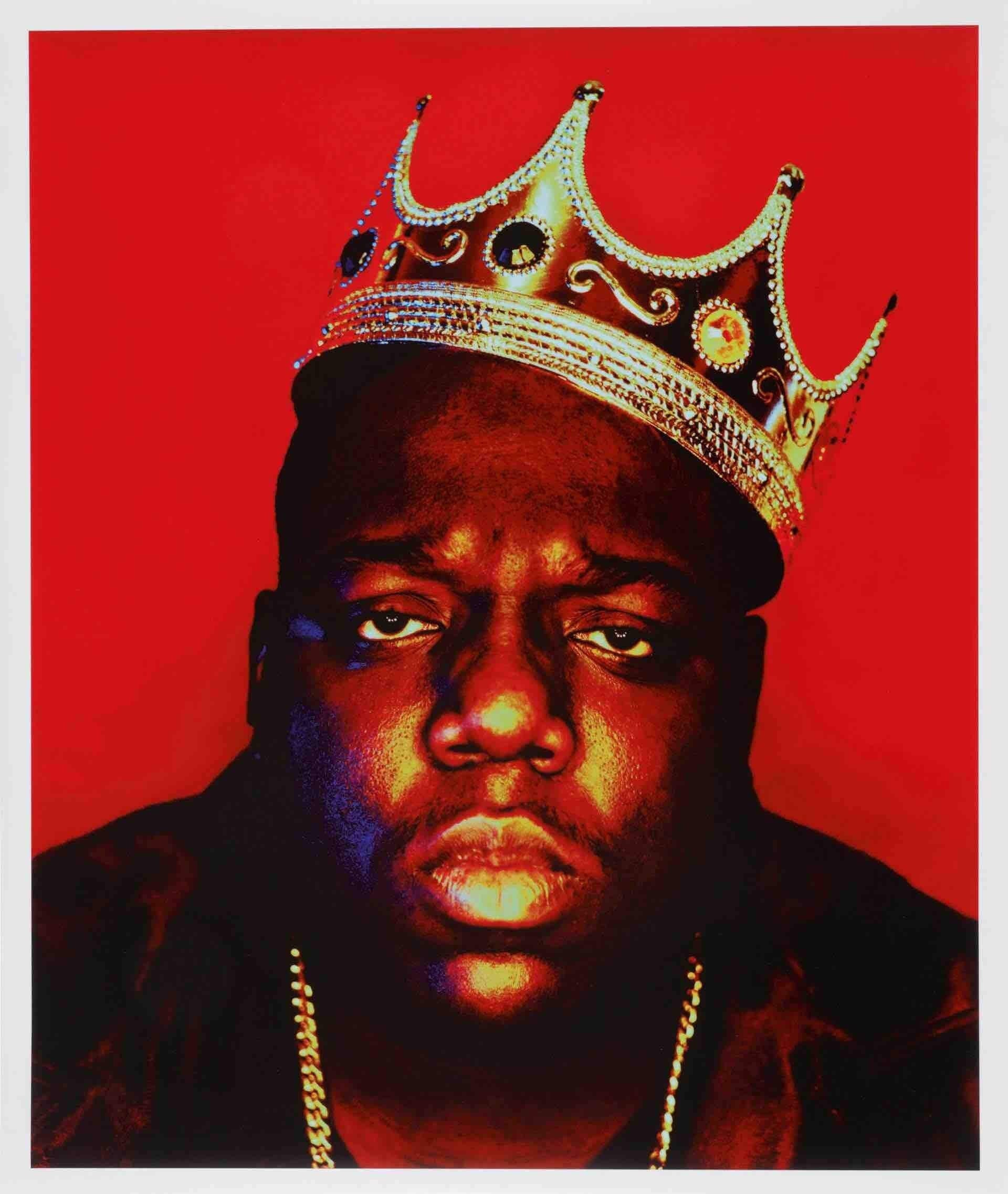 Biggie Smalls Crown In Luke Cage Style Poster Print For Wall Art - Foto 9