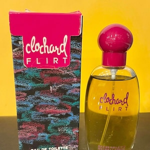 Vintage Eau De Toilette CLOCHARD FLIRT 50ml, made in Greece UNUSED in box (nos)