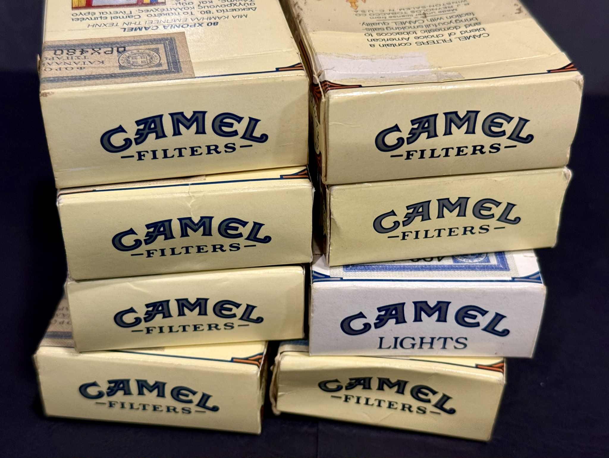 ヴィンテージ CAMEL タバコ 空パック 8個セット コレクション用 - Etsy