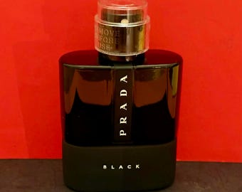 プラダ ルナロッサ ブラック、オードパルファム プールオム、100ml-3.4