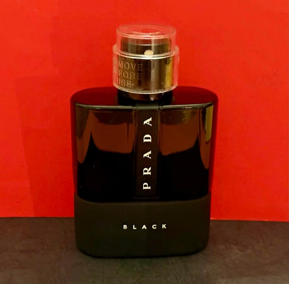 プラダ ルナロッサ ブラック、オードパルファム プールオム、100ml-3.4