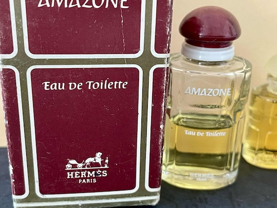 Hermes Amazone Lot of 2 Miniatures (1974) Eau De Toilette 7ml&2