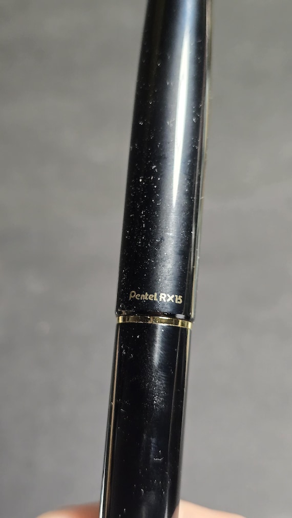 VINTAGE Lot of 2 Unused Pentel Excalibur RX15 Rollerball Pen