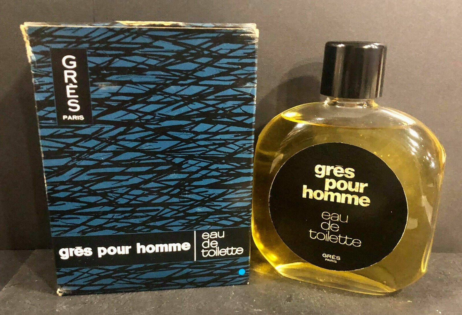 Vintage Eau De Toilette GRES Pour Homme 230ml, Old Formula, Unused