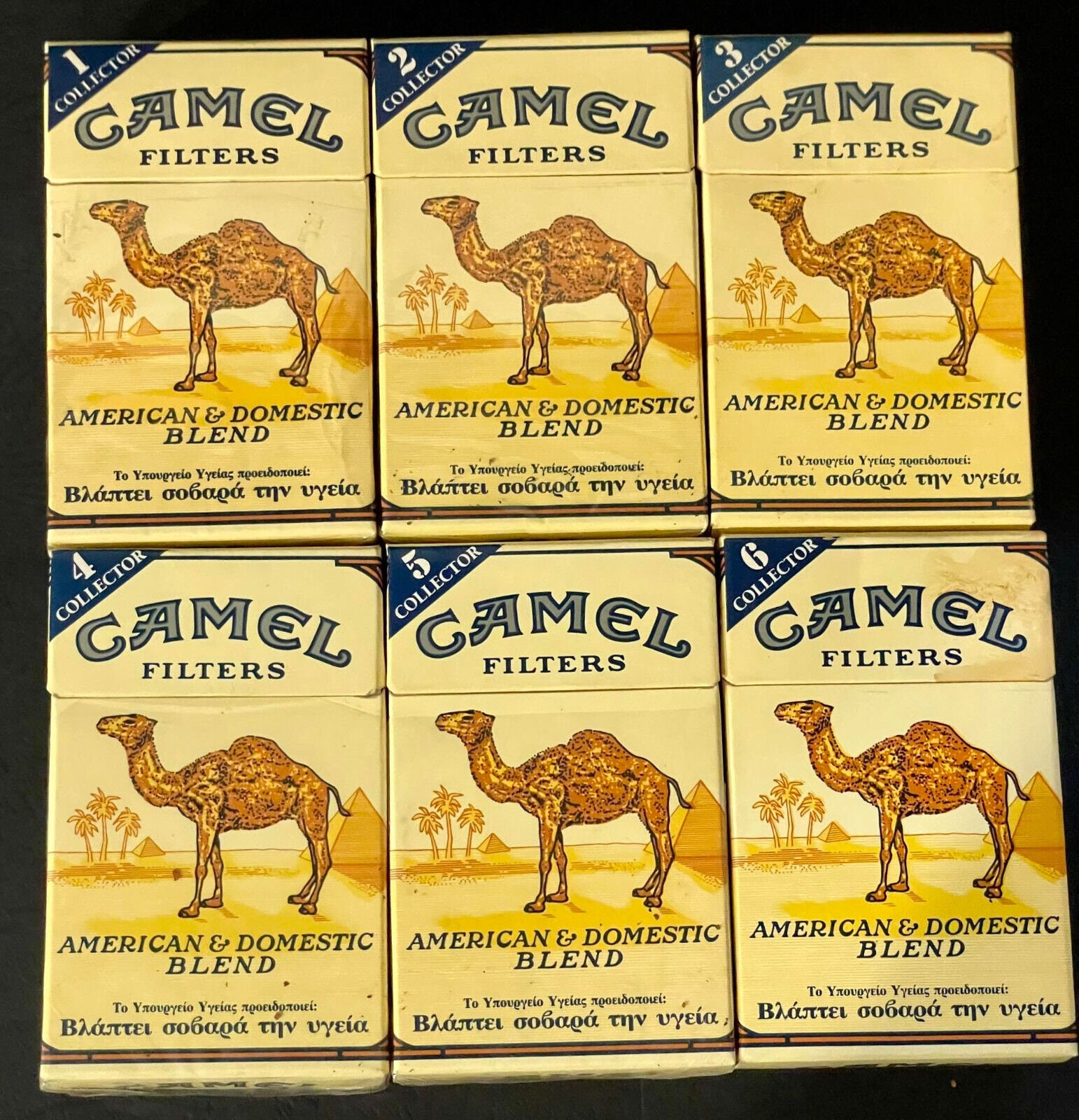 Different Types Of Camel Cigarettes