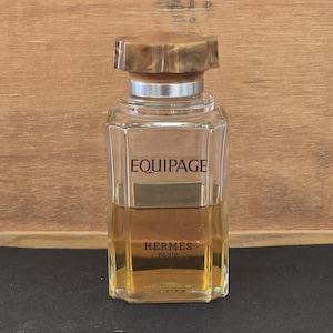 Vintage EQUIPAGE by HERMES PARIS Splash Eau De Toilette 200 ml bottle Rare no box