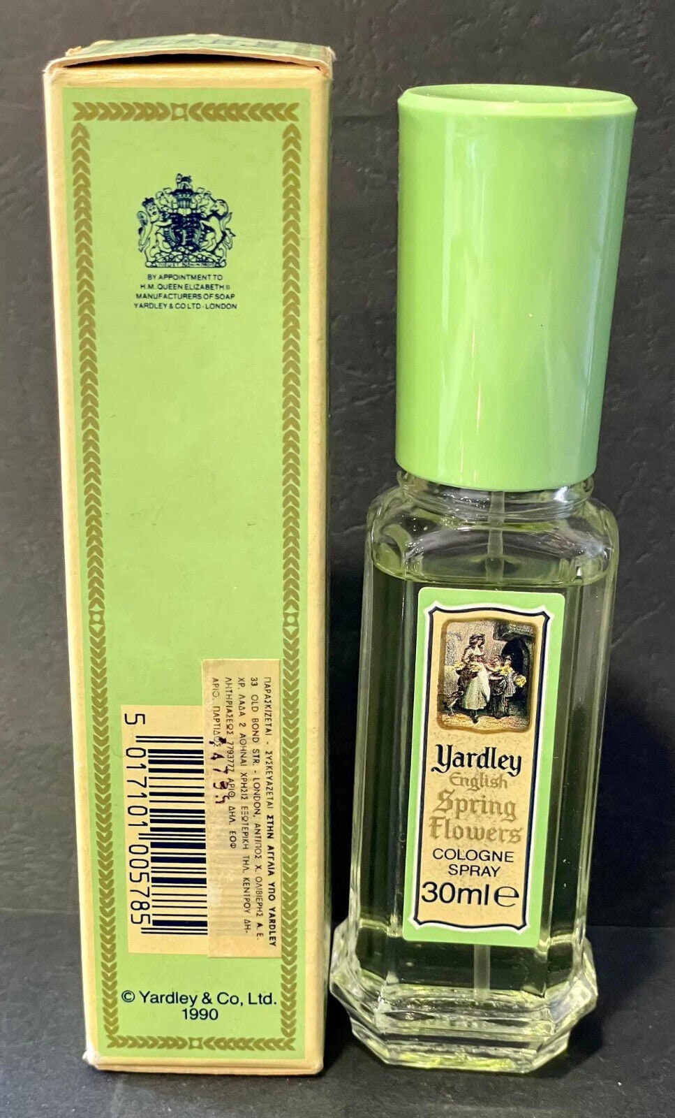Vintage YARDLEY English Spring Flowers Cologne Spray 30ml, in