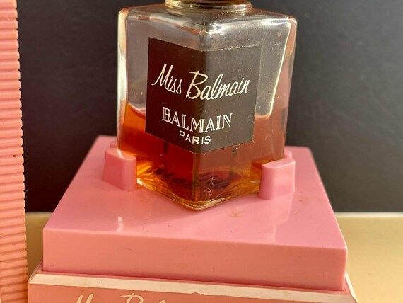 Vintage Miss Balmain Parfum Miniature 8ml in Original Box Over 40