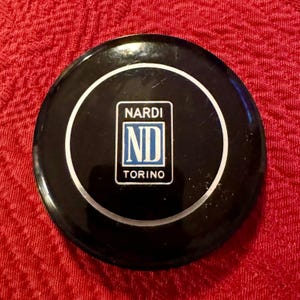 Vintage NARDI Steering Wheel Horn Button