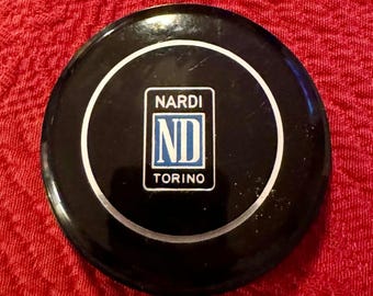 Botón de bocina para volante NARDI vintage