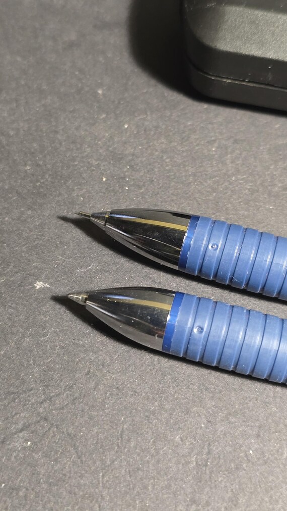 Pentel Lot of 2 VINTAGE Pen and Pencil TECHNICA-X PW45-C and and