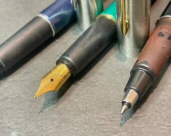 ヴィンテージ パーカー フロンティア 3本セット (万年筆 2 本と
