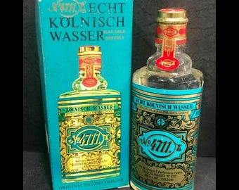 Vintage Eau De Cologne TOSCA 4711, 50ml, Made in W.Germany, UNUSED (NOS)