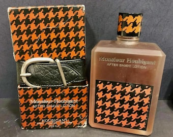 Vintage MONSIEUR HOUBIGANT Pour Homme After Shave, 200ml, Paris, Unused (NOS)